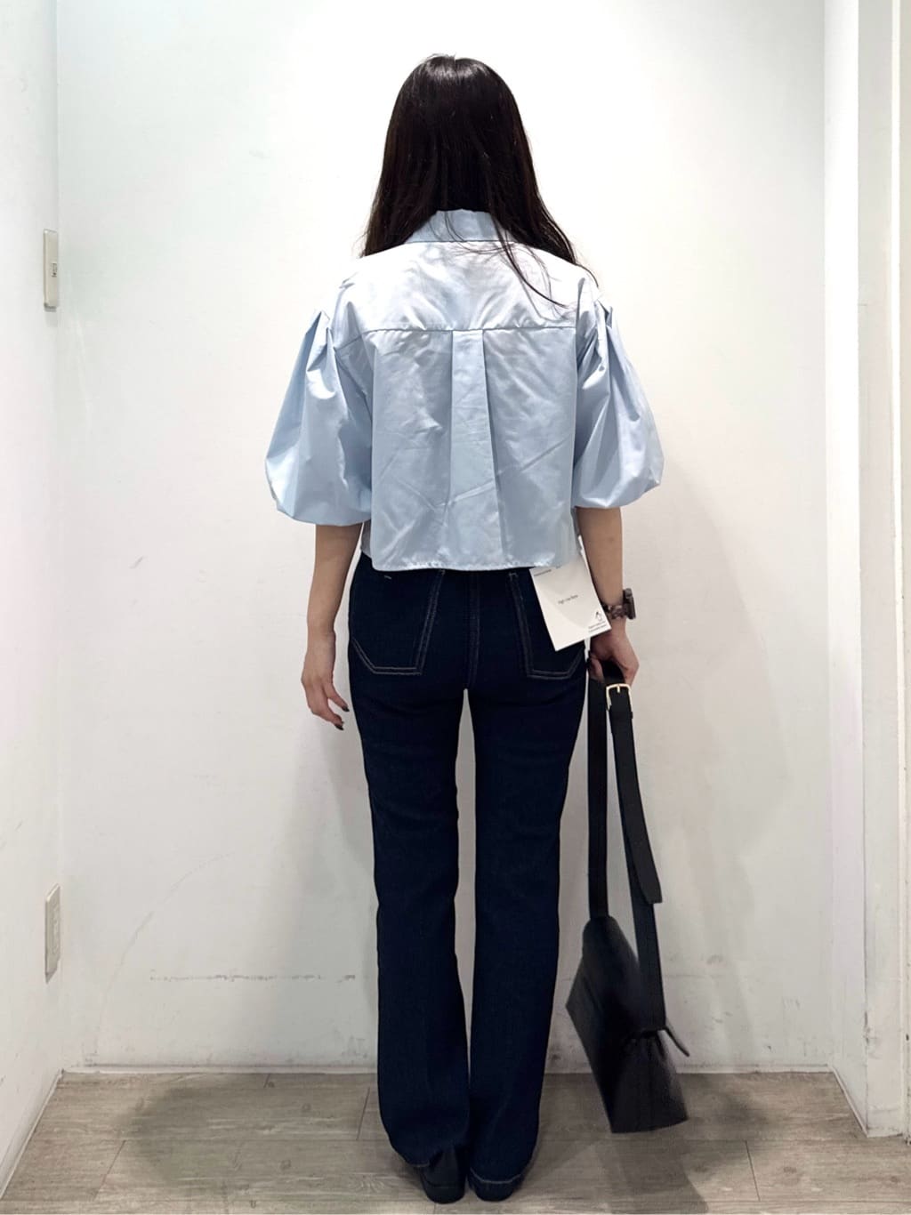 yuicciさんの「OPAQUE.CLIP｜バルーンスリーブシャツ【洗濯機洗い可】」を使ったコーディネート