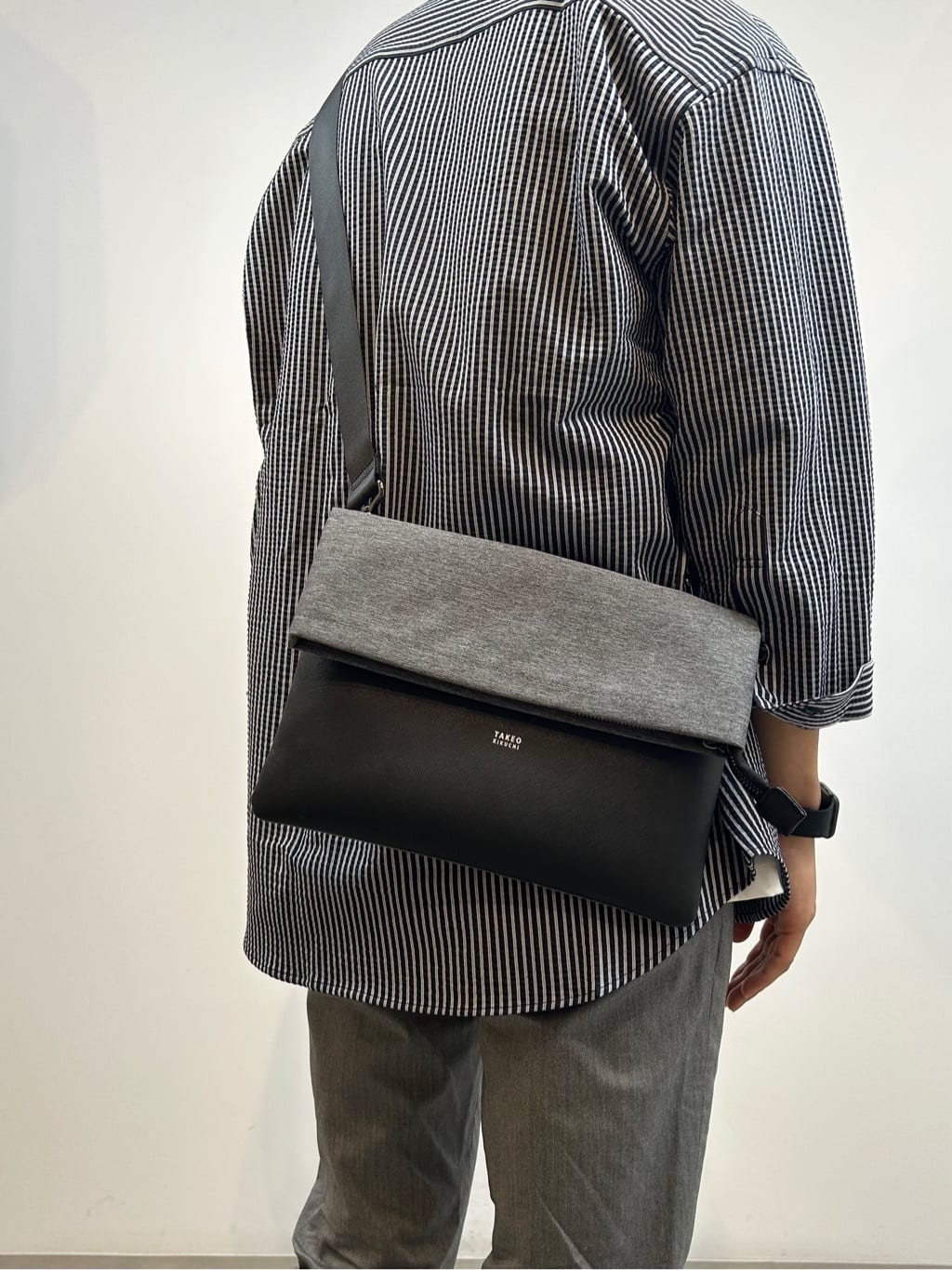 SHOSEIさんの「TAKEO KIKUCHI｜【全7サイズ&times;8色展開！】トップマルチヘリンボン パンツ」を使ったコーディネート