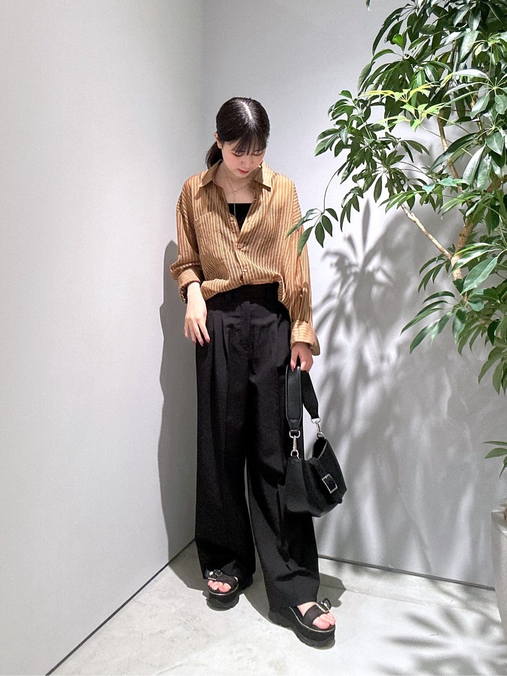 Renoさんの「INDIVI｜Timeless｜モードスラックス」を使ったコーディネート