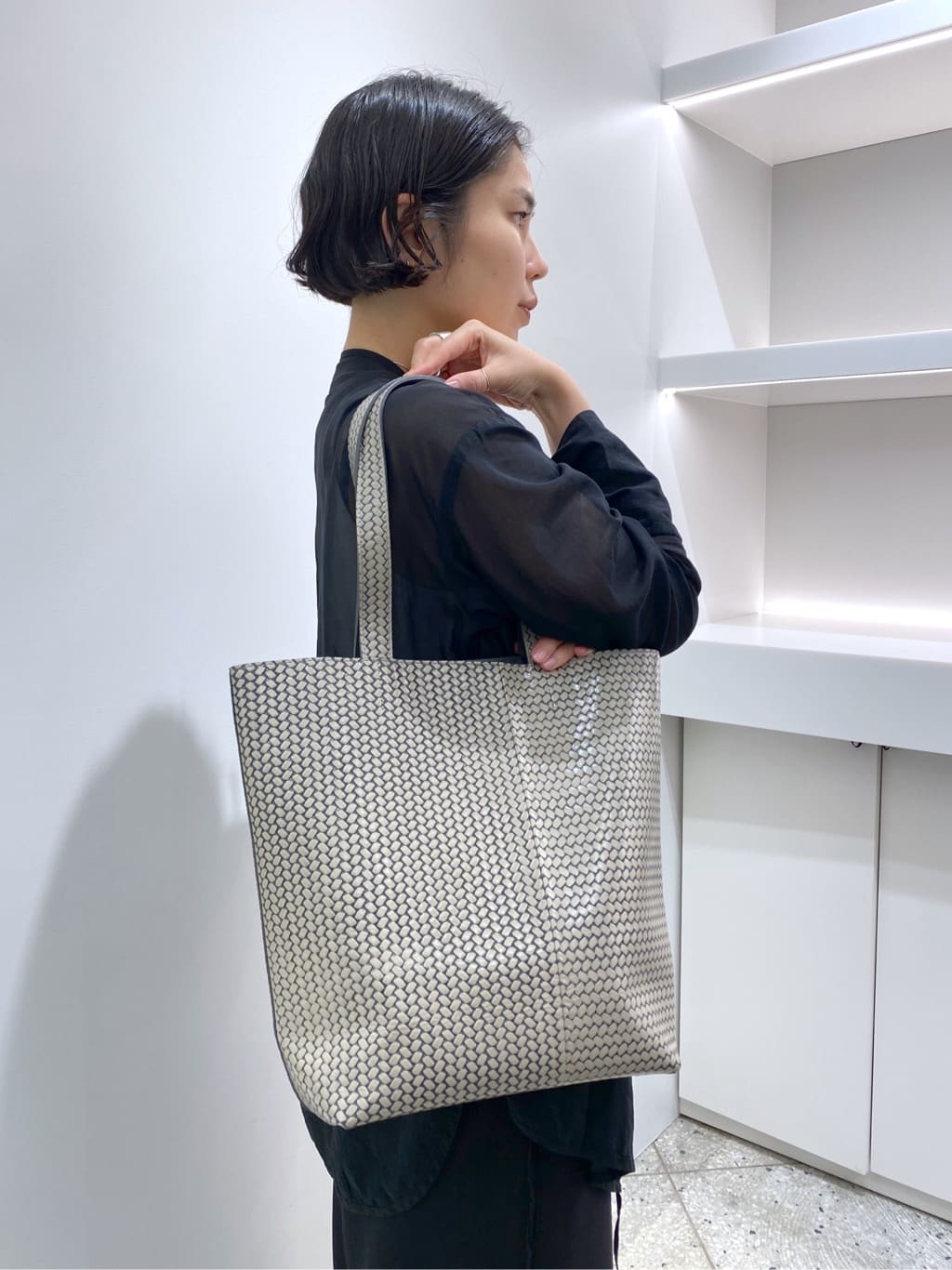Uさんの「HIROKO HAYASHI｜OTTICA（オッティカ）トートバッグM」を使ったコーディネート