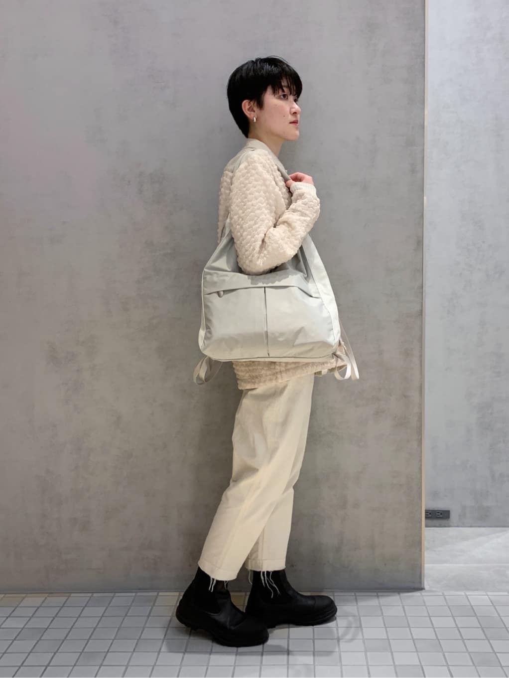 Iさんの「HIROKO HAYASHI｜LUINI（ルイーニ）2wayナップサック」を使ったコーディネート