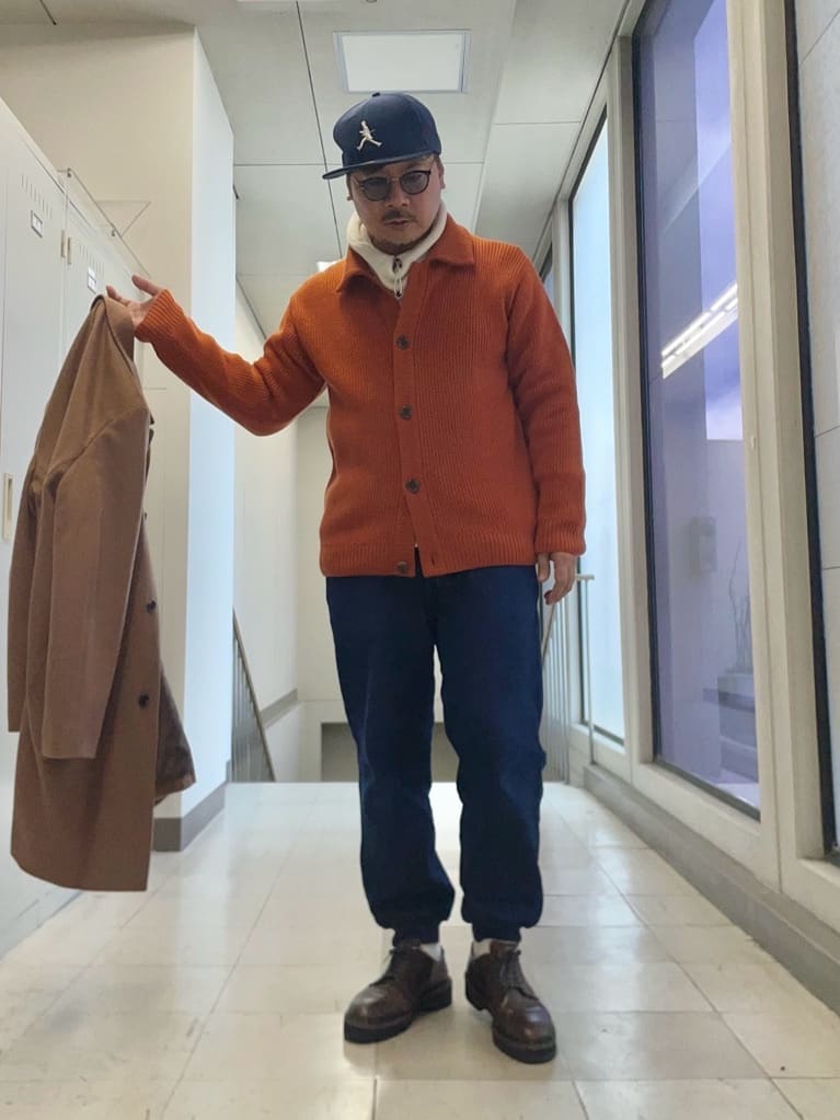 MAKOTO AIさんの「TAKEO KIKUCHI｜カシミヤブレンド ビーバー調ステンカラーコート」を使ったコーディネート