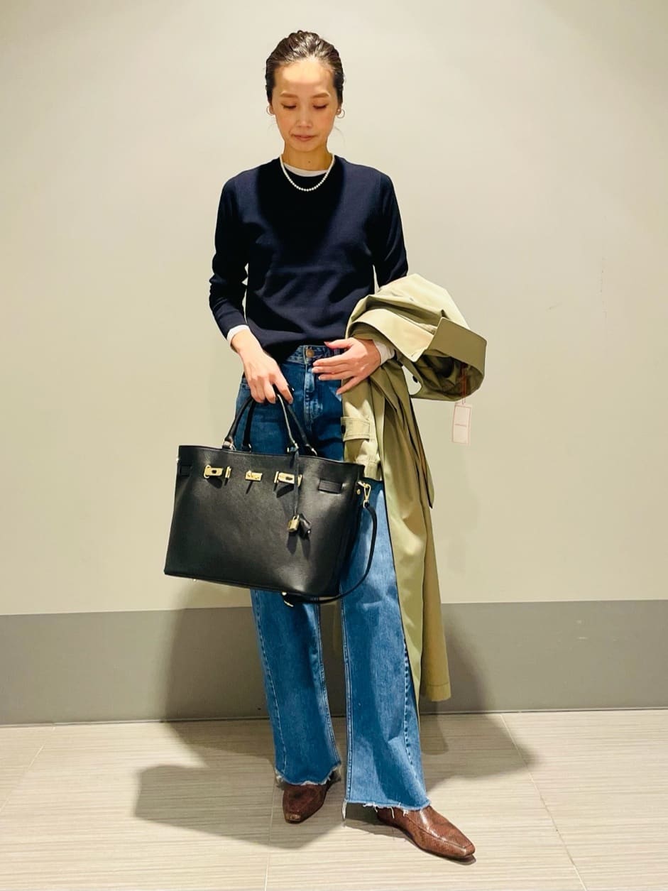 Annさんの「DRESSTERIOR｜ストレッチフルニードルニット」を使ったコーディネート