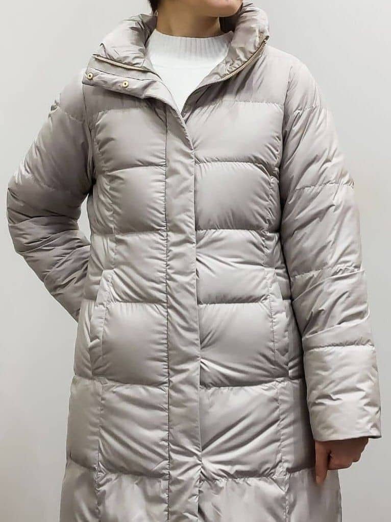 やまちゃんさんの「grove｜【名品アウター/800FP・多機能】つつまれダウンロング」を使ったコーディネート