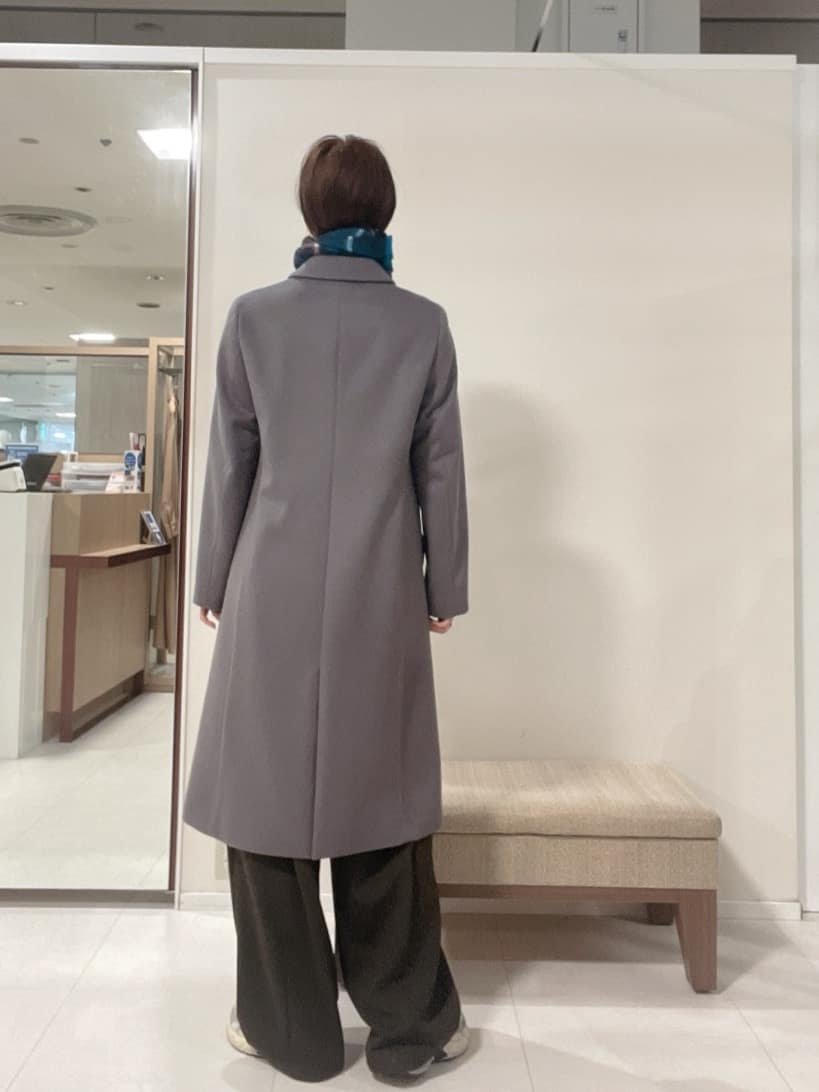IWAMOさんの「UNTITLED｜【スタイリッシュ／オンオフ兼用】ウールチェスターコート」を使ったコーディネート