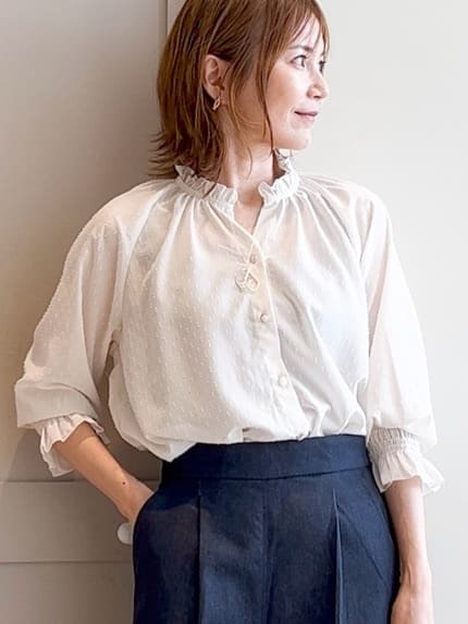 yamakoさんの「grove｜【2点SET/体型カバー】夏から秋まで着まわせる！プリーツビスチェセットアップ」を使ったコーディネート