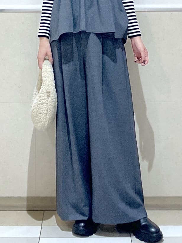 eriko さんの「Dessin｜【撥水・2WAY】ミュラーダウンコートミドル丈」を使ったコーディネート