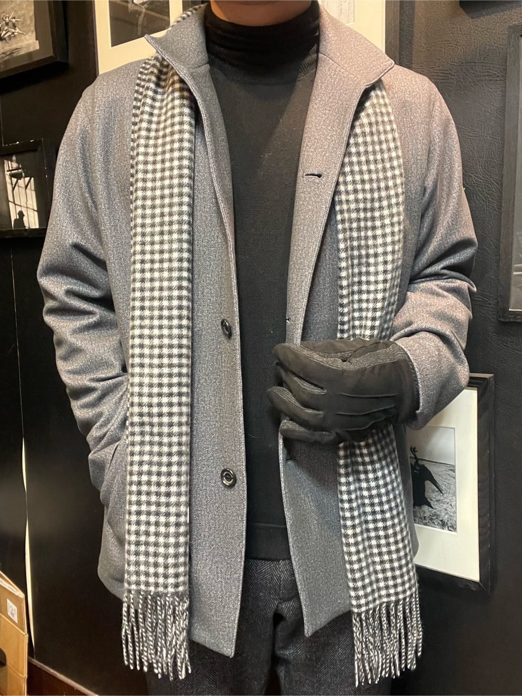 Suehiroさんの「TAKEO KIKUCHI｜【DOWN FABRIC】ダウンファブリック スタンドカラーブルゾン」を使ったコーディネート