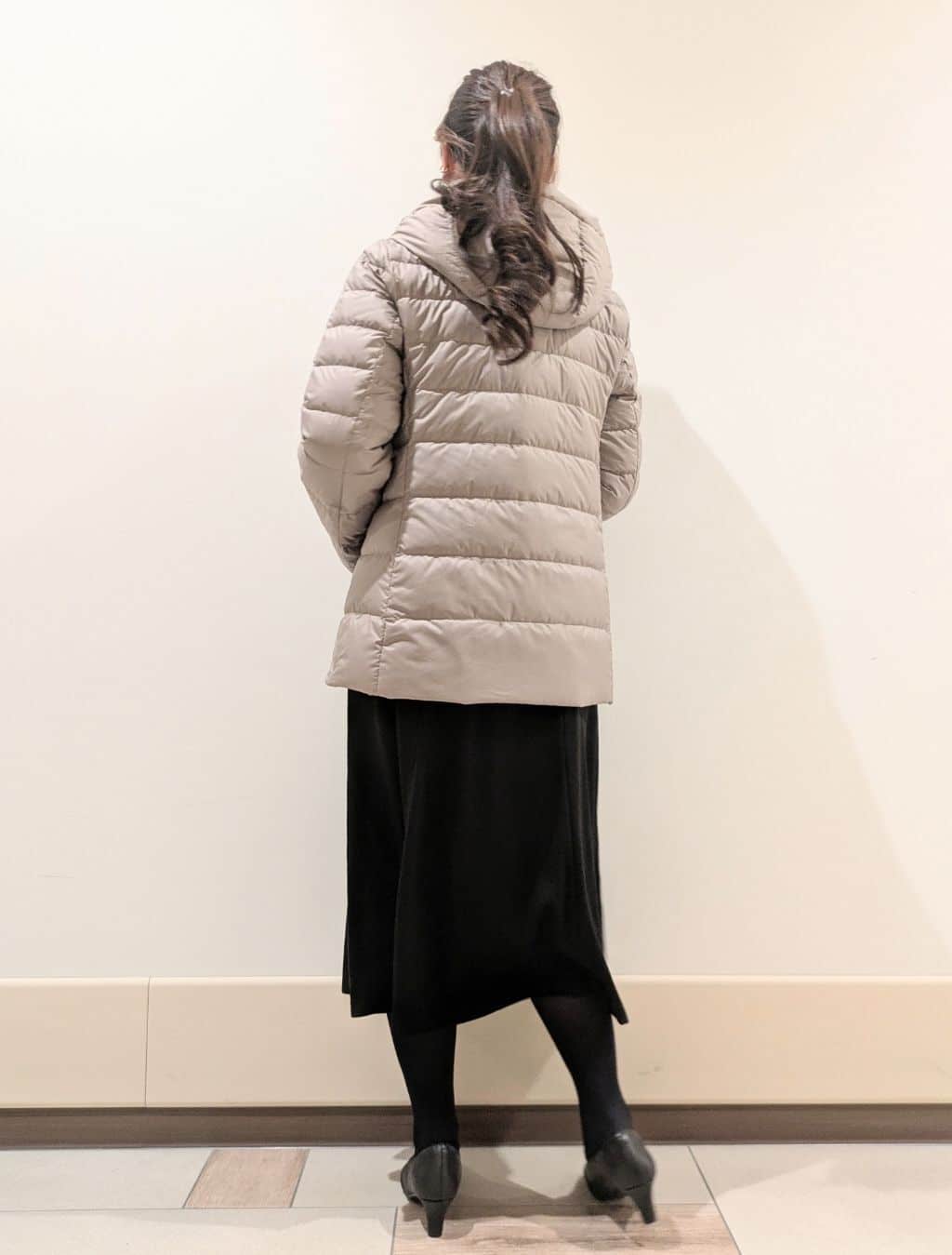 imamiさんの「Reflect｜【SS-4Lサイズ】フーデッドミドルダウンコート」を使ったコーディネート