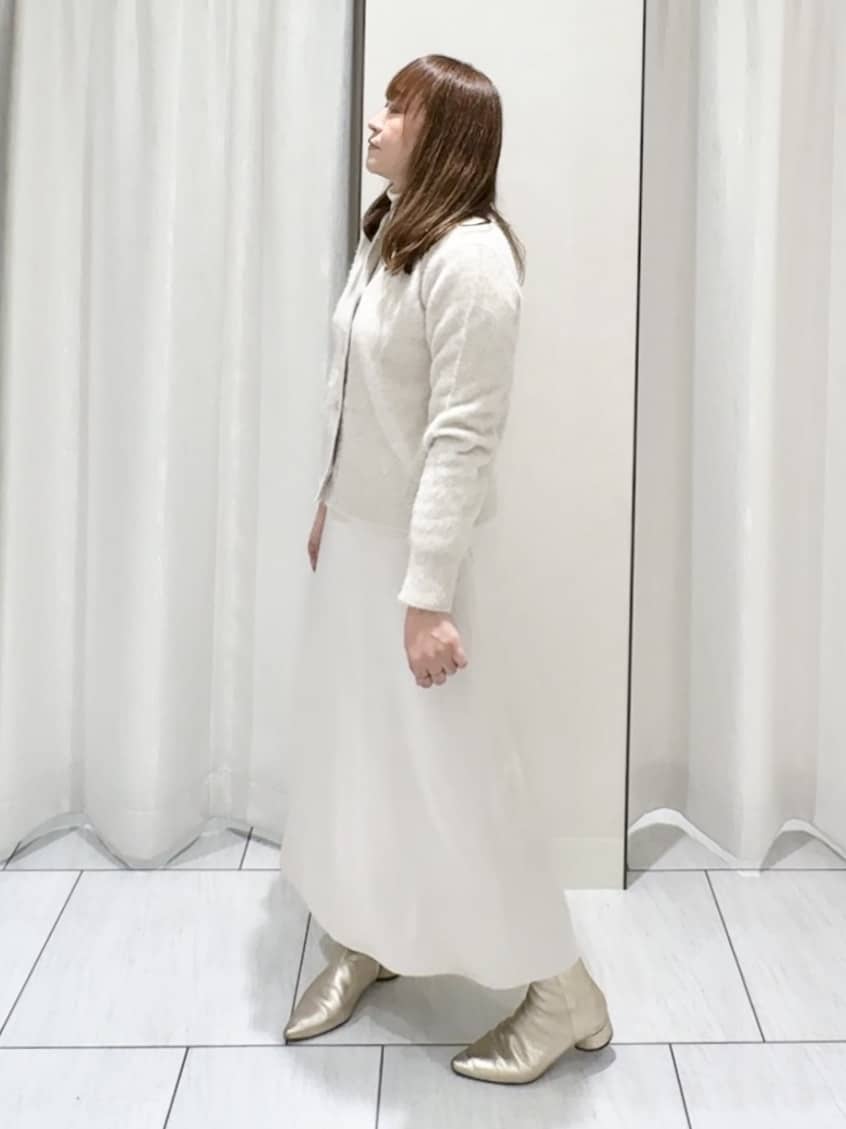 ʏᴜᴋɪᴋᴏさんの「UNTITLED｜【着回しが効く／オンオフアウター】ウールショートコート」を使ったコーディネート
