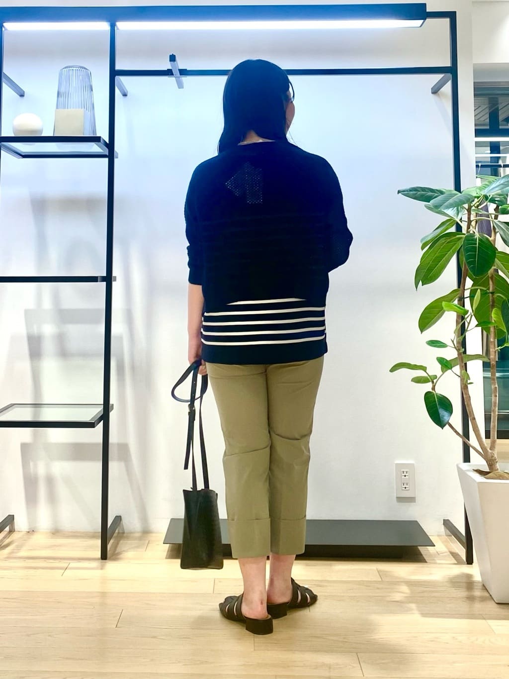 misakiさんの「INDIVI｜バイカラーショートネックレス」を使ったコーディネート