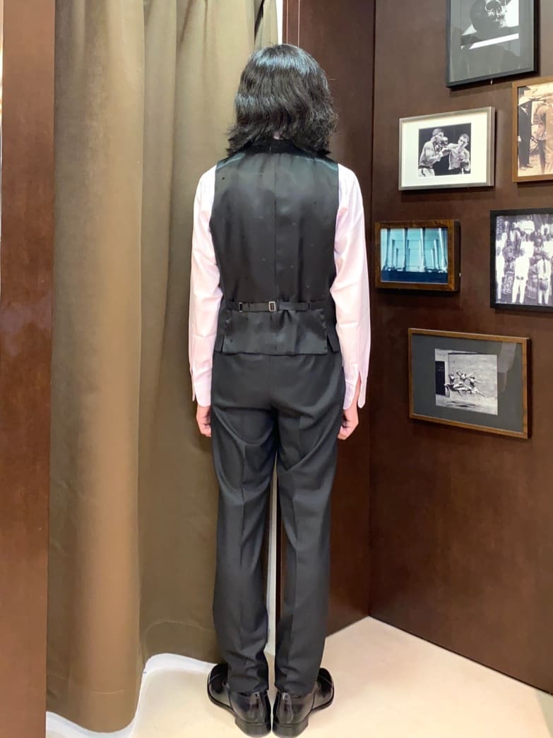 コバヤシさんの「TAKEO KIKUCHI｜【Made in JAPAN】矢絣（やがすり）スーツ／スリーピース対応」を使ったコーディネート