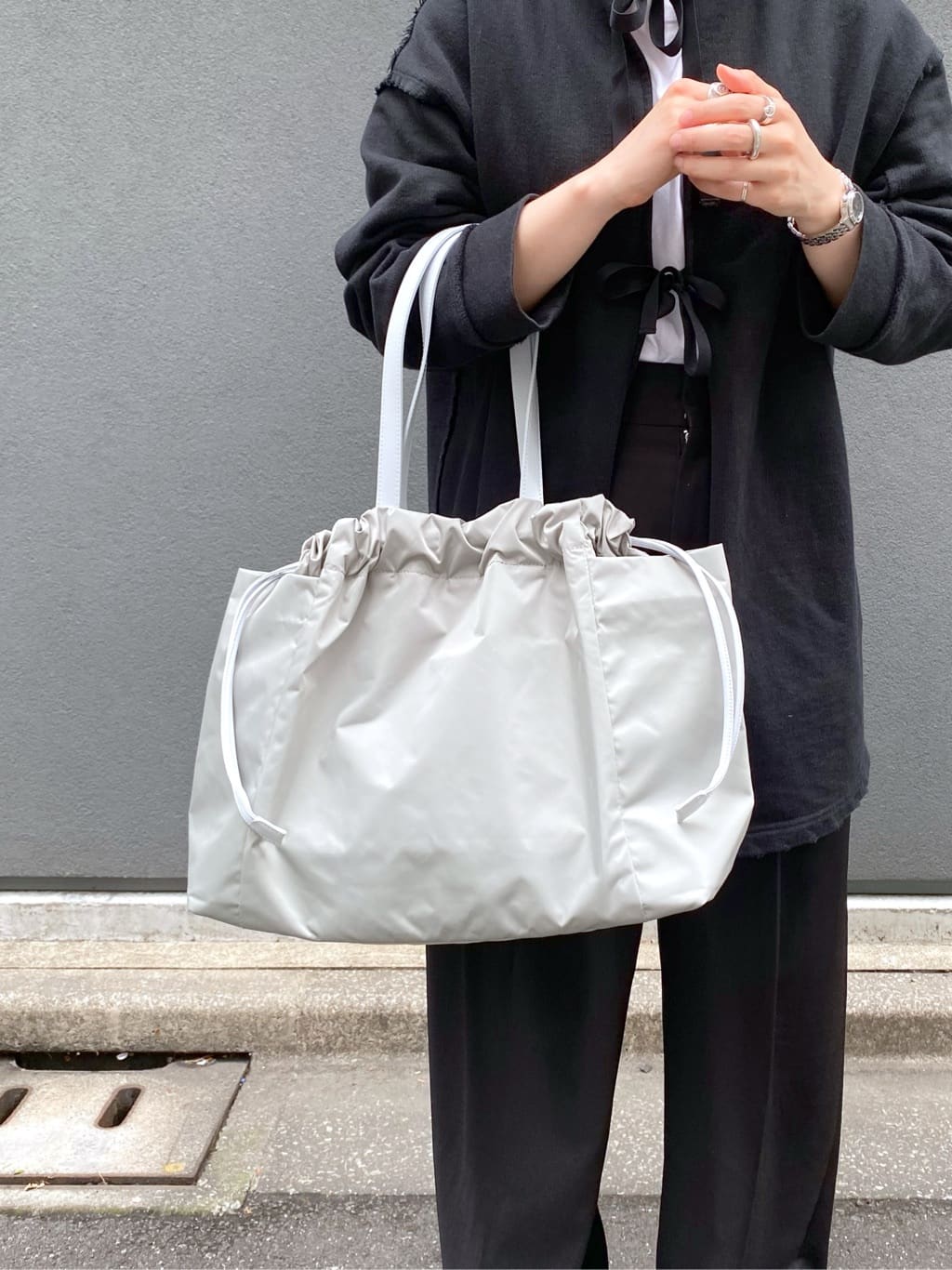 Uさんの「HIROKO HAYASHI｜LUINI（ルイーニ）トートバッグ」を使ったコーディネート