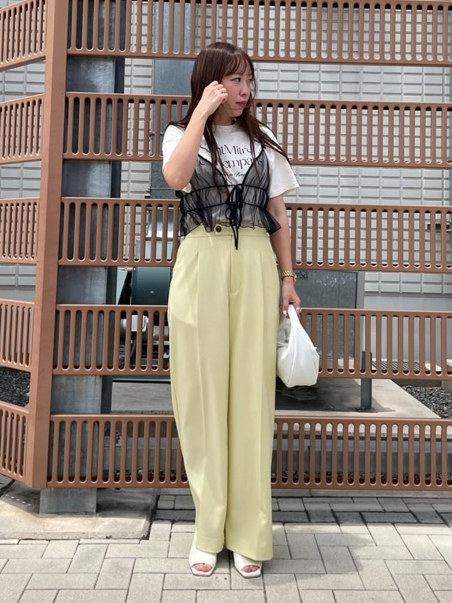 maiさんの「ESPERANZA｜横型ワンハンドル手提げ」を使ったコーディネート