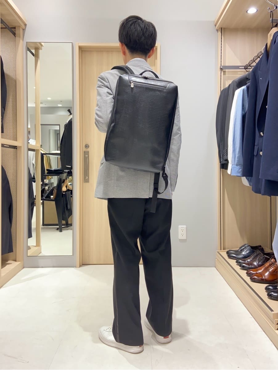 わいずみさんの「TAKEO KIKUCHI｜【撥水】ライトウェイト バックパック」を使ったコーディネート