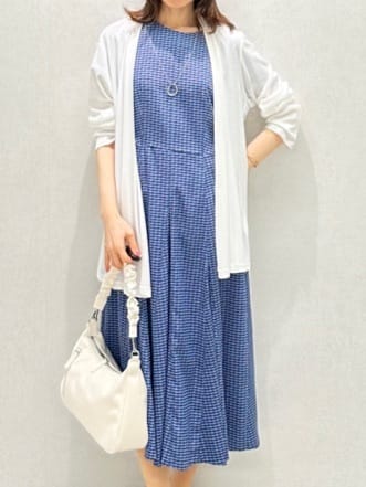 Miwaさんの「UNTITLED｜◆【接触冷感/UV機能/遮熱】ジャージカーディガン」を使ったコーディネート