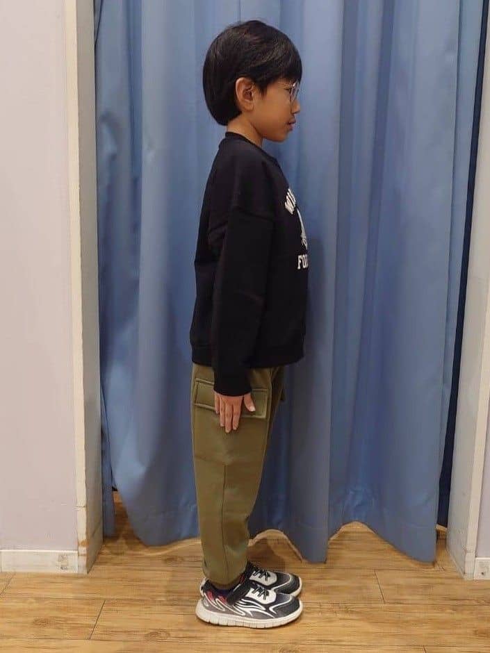 Yuiさんの「SHOO･LA･RUE｜【100-150cm】裏起毛BOYSアソートスウェット」を使ったコーディネート