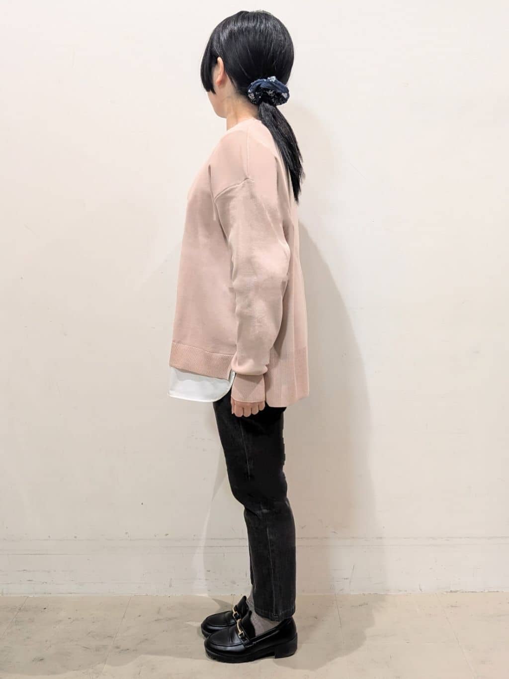 たぼく。さんの「SHOO･LA･RUE｜◆【撥水/防花粉】大人のデイリースタイルに スタンドカラーブルゾン」を使ったコーディネート