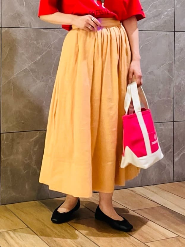 TSUKUIさんの「DRESSTERIOR｜◆ソフトレザーバレエシューズ」を使ったコーディネート