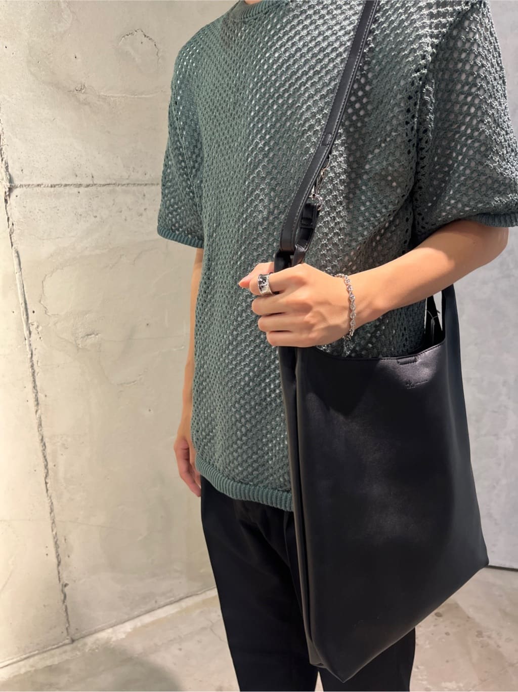ゆーさんさんの「tk.TAKEO KIKUCHI｜サマーメッシュアンサンブル」を使ったコーディネート