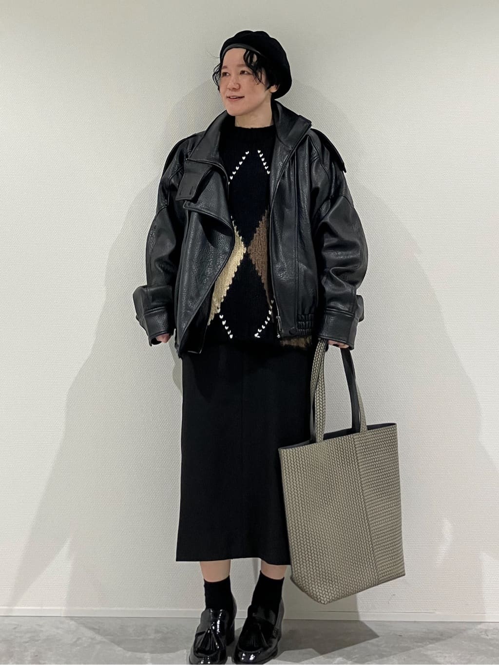 Cさんの「HIROKO HAYASHI｜OTTICA（オッティカ）トートバッグM」を使ったコーディネート