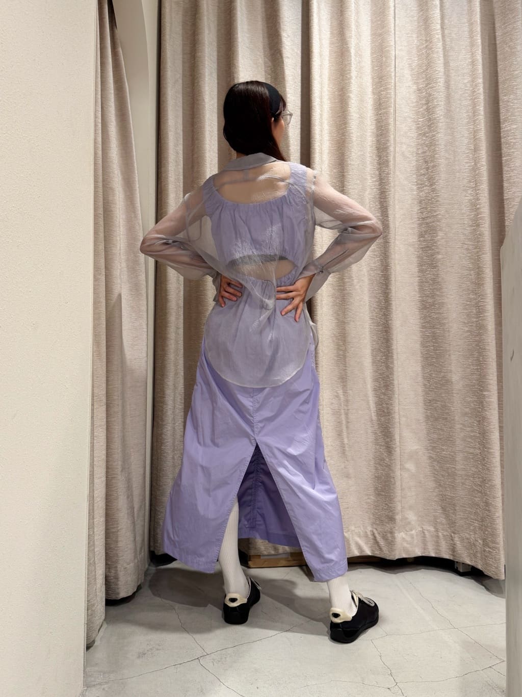 Rielさんの「CODE A｜sporty gathered dress」を使ったコーディネート