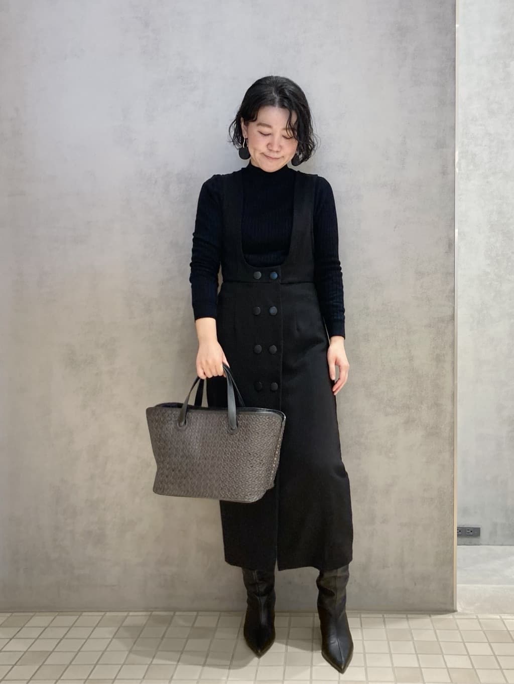Cさんの「HIROKO HAYASHI｜GIRASOLE（ジラソーレ）ハンドトートバッグ」を使ったコーディネート