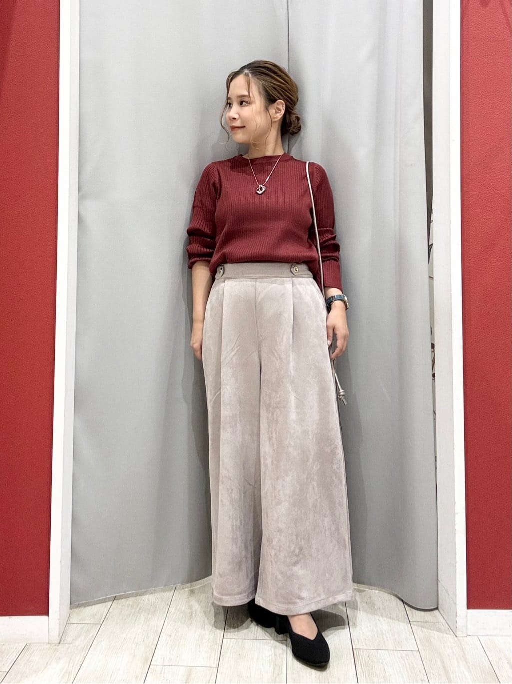 shioさんの「SHOO･LA･RUE｜【洗濯機可/S-LL】さっと羽織れる 軽量リブブルゾン」を使ったコーディネート