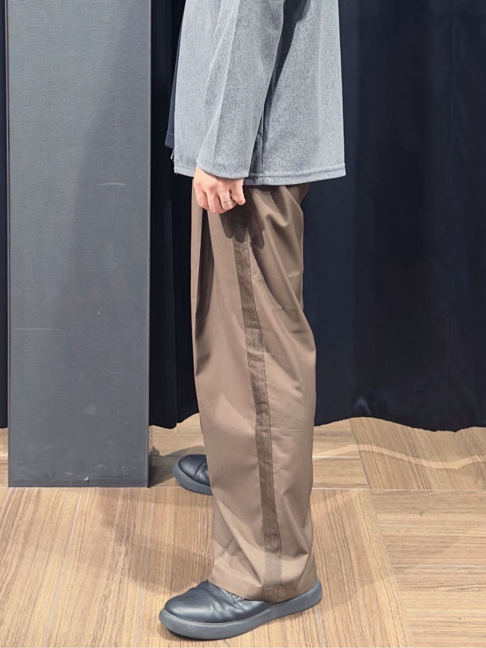tomoyaさんの「THE SHOP TK｜シャリルジャージ カーディガン 洗濯機OK/吸水速乾/イージーケア/セットアップ可」を使ったコーディネート