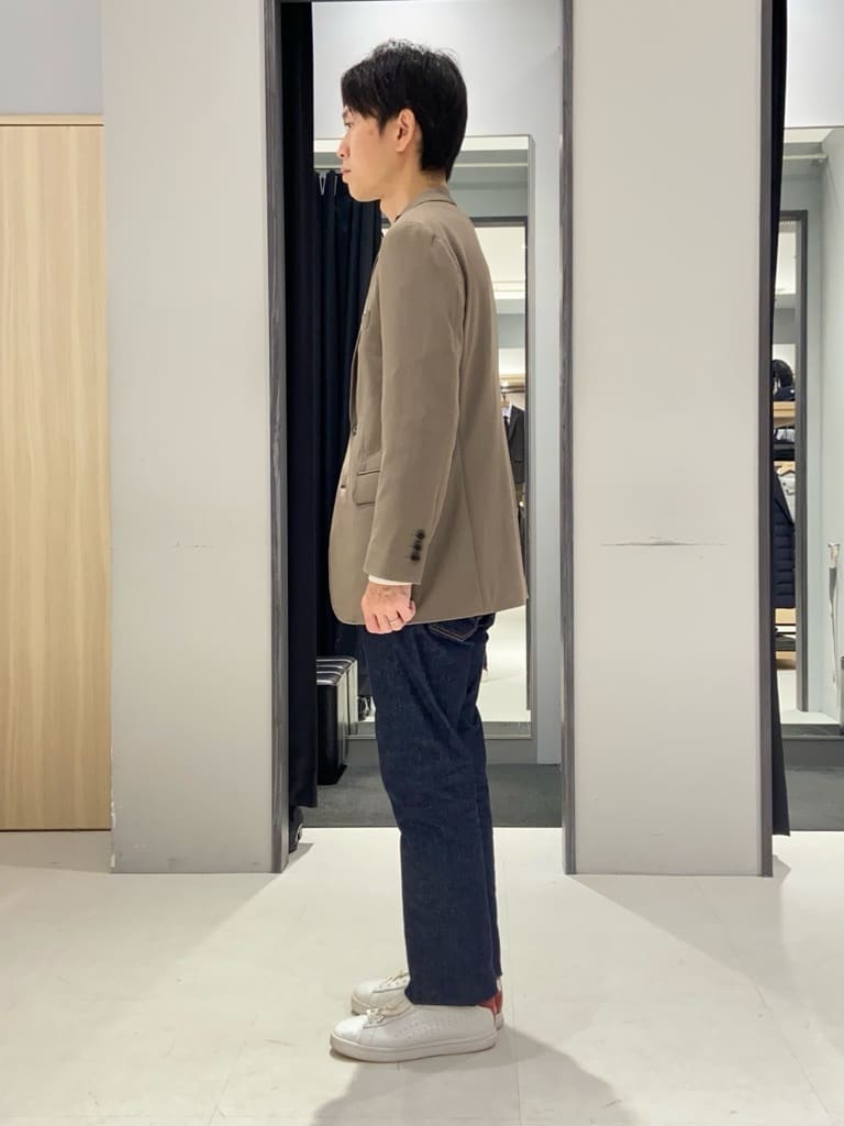 わいずみさんの「TAKEO KIKUCHI｜ウールカシミヤブレンド チェスターコート」を使ったコーディネート