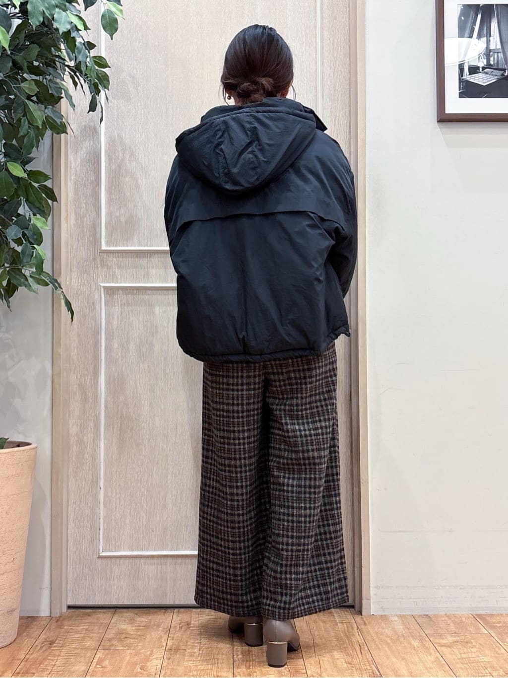 なみさんの「SHOO･LA･RUE｜【撥水/あったか】たっぷり着られる 中綿モンスターショートコート」を使ったコーディネート