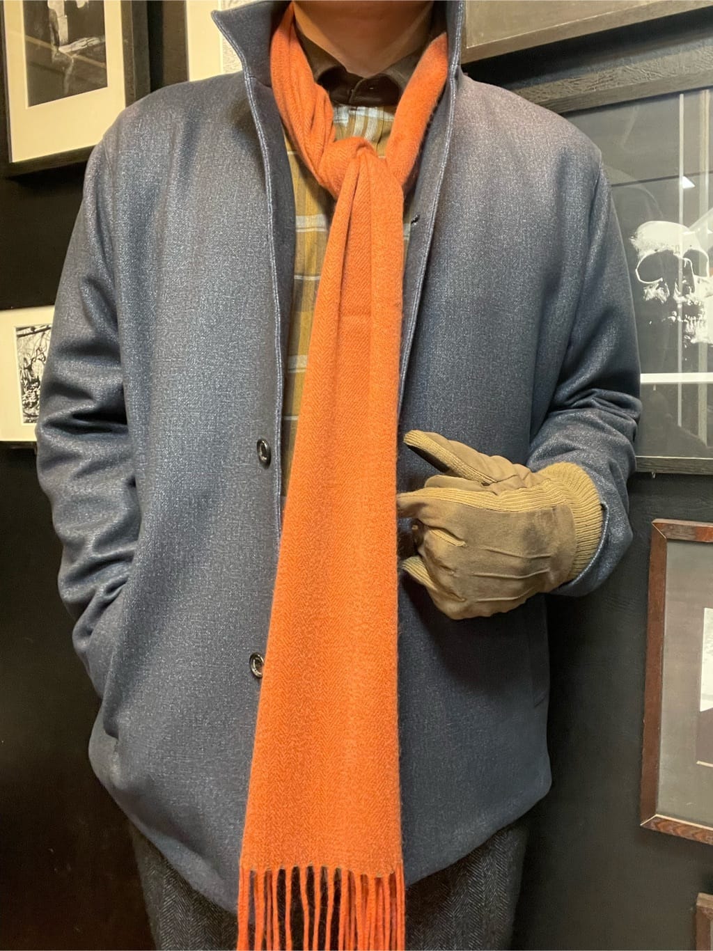 Suehiroさんの「TAKEO KIKUCHI｜【DOWN FABRIC】ダウンファブリック スタンドカラーブルゾン」を使ったコーディネート