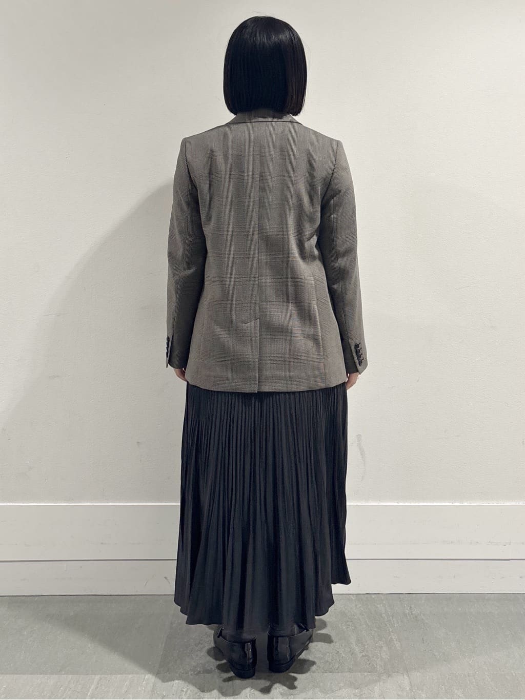 モエカさんの「UNTITLED｜【セットアップ可】ウールライク ダブルブレストジャケット」を使ったコーディネート