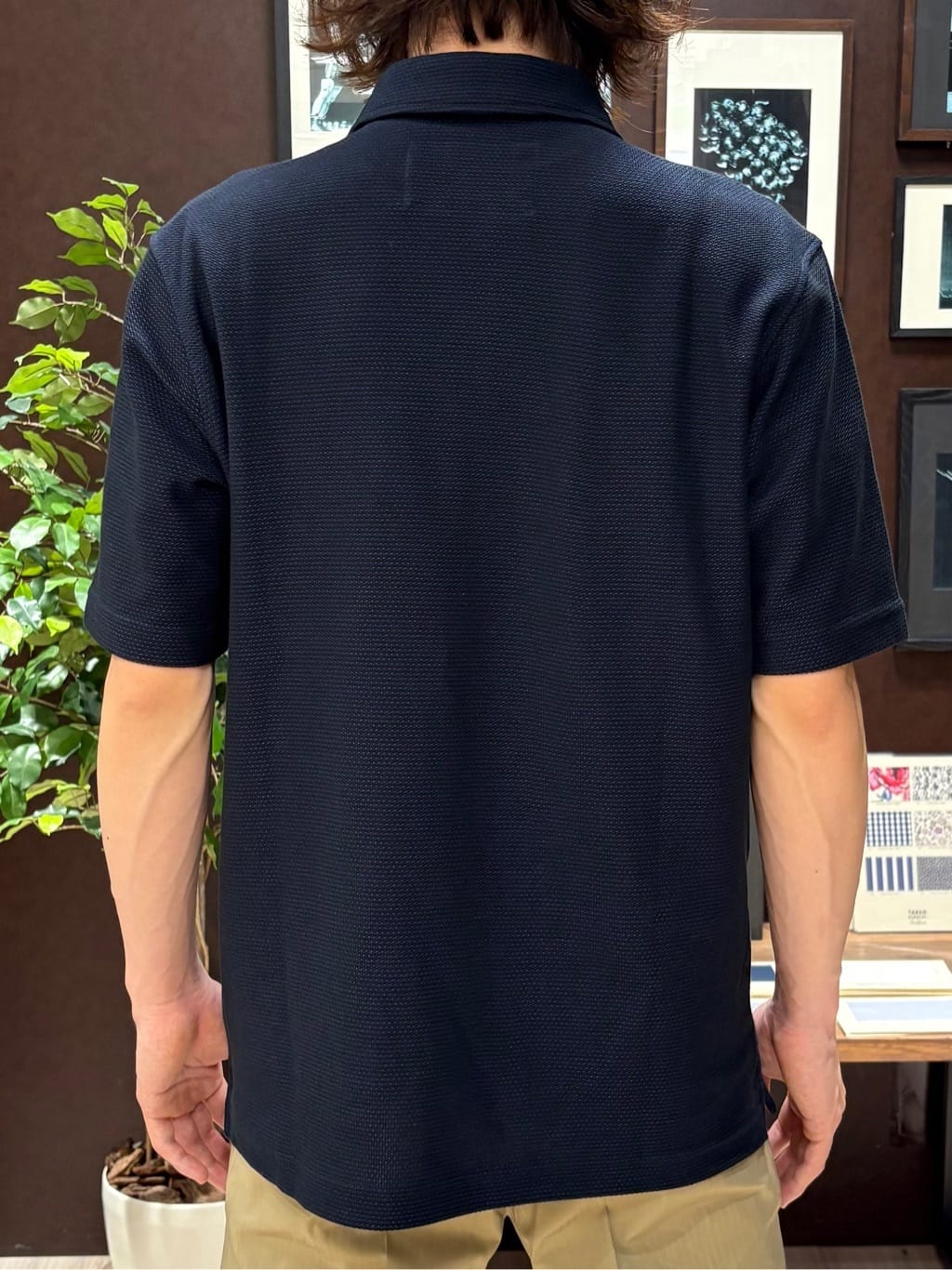 Kaiさんの「TAKEO KIKUCHI｜【抗菌防臭／9色5サイズ展開】ハニカムメランジ ポロシャツ」を使ったコーディネート