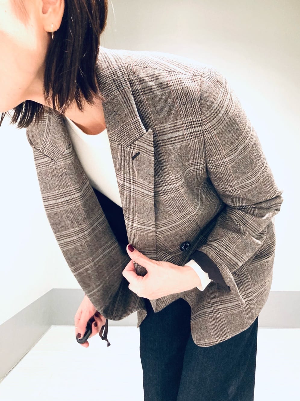 Furuさんの「DRESSTERIOR｜◆サキソニーグレンチェックジャケット」を使ったコーディネート