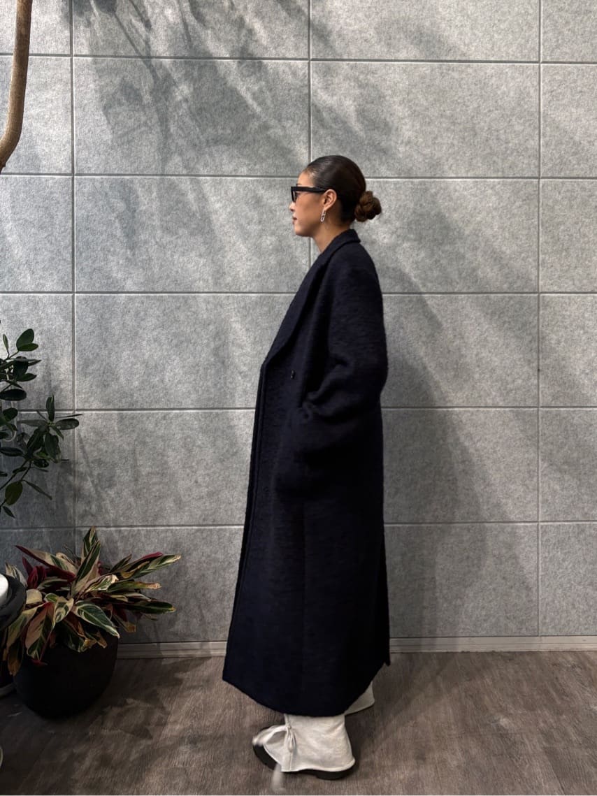 ibuさんの「CODE A｜M long coat」を使ったコーディネート