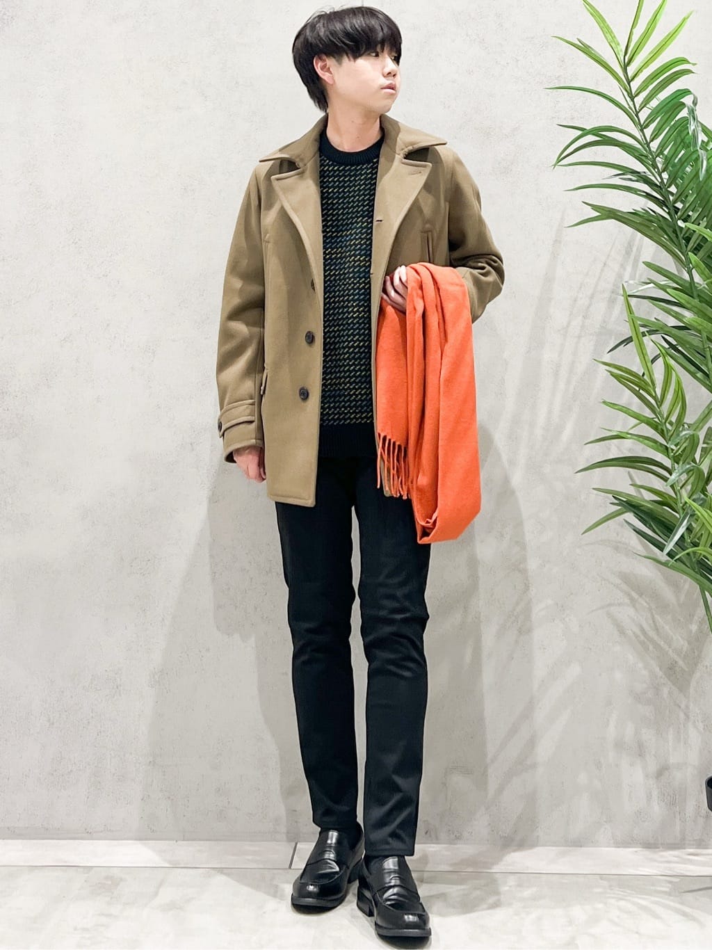 SHI-MAさんの「THE SHOP TK｜ウーリックシングルPジャケット」を使ったコーディネート