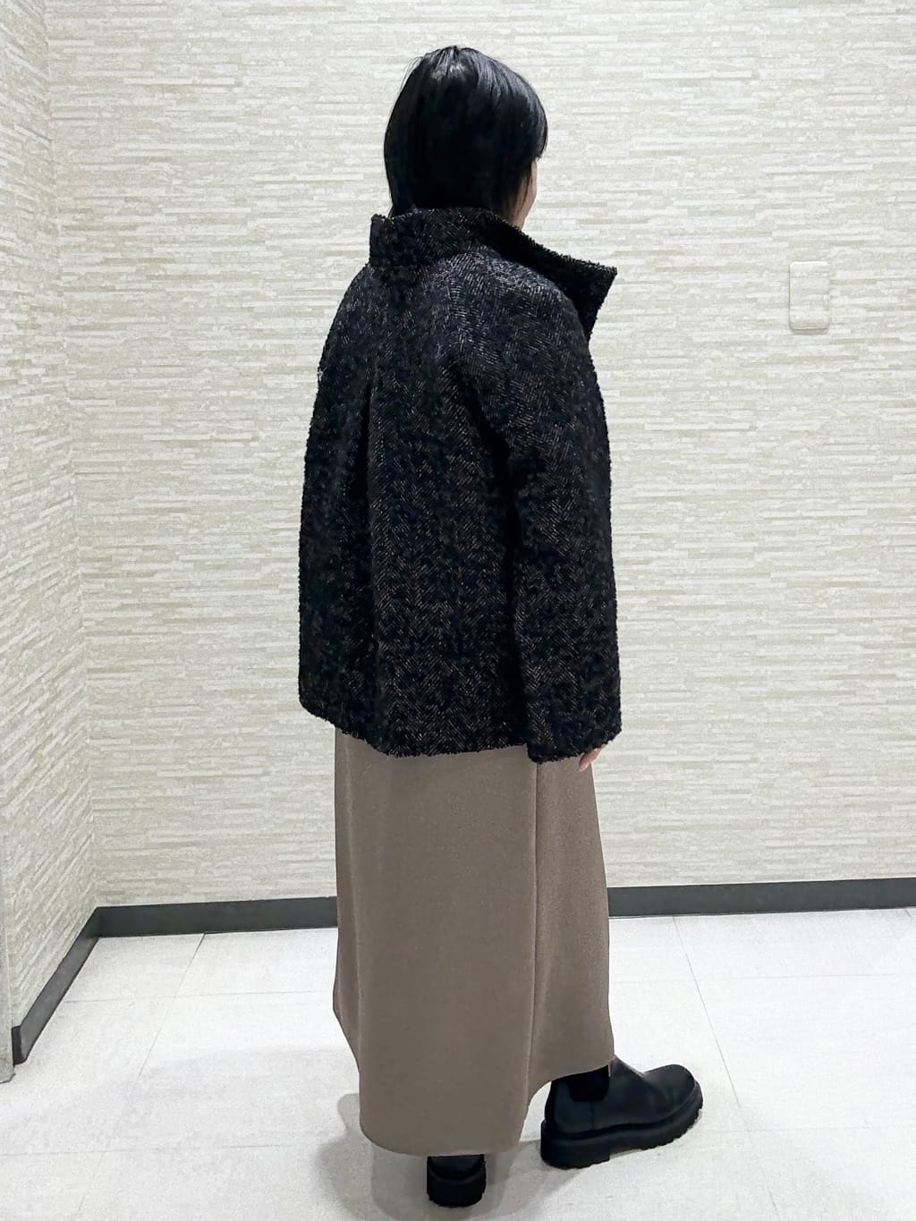 KITAさんの「UNTITLED｜【8色展開/洗える】ウールカシミヤ ハイネックニット」を使ったコーディネート