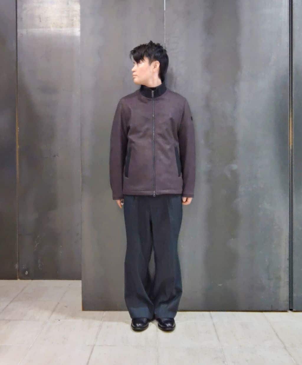 shiominさんの「TAKEO KIKUCHI｜【JUST ONE LAYER】ダウンファブリック ジップアップ フード ブルゾン」を使ったコーディネート