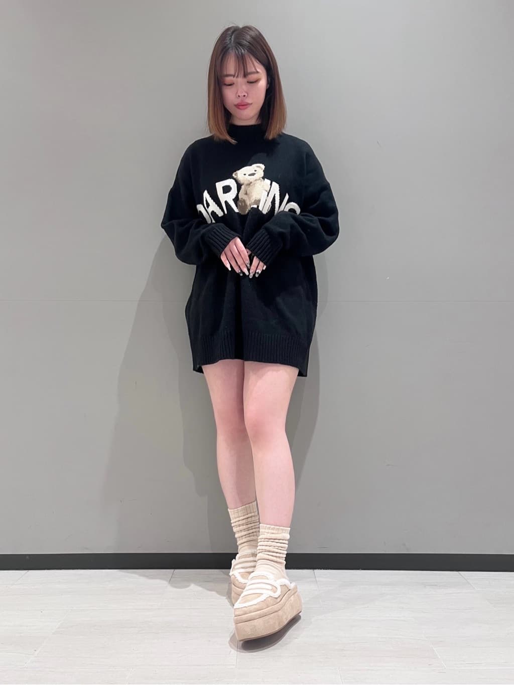 RISAさんの「ESPERANZA｜ふわもこボアサボ」を使ったコーディネート