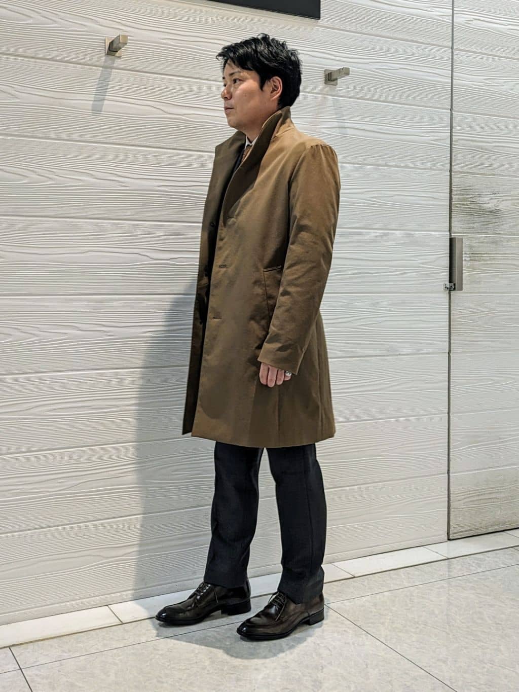 かずさんの「TAKEO KIKUCHI｜日本製 Uチップ ドレスシューズ」を使ったコーディネート