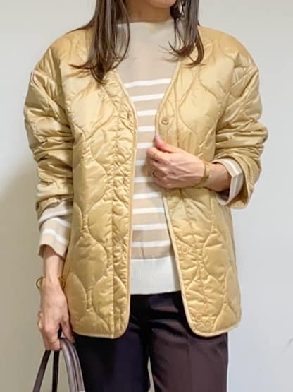 tomoさんの「UNTITLED｜【洗える】モックネックミラノリブニット」を使ったコーディネート