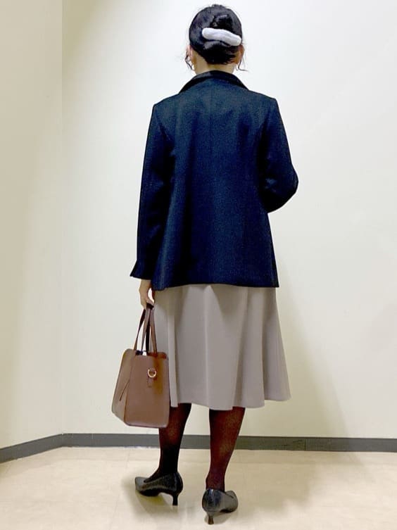  beni_gingerさんの「Reflect｜【SS-4Lサイズ／衿が顔に当たらない◎】スタンドネックミドルコート」を使ったコーディネート
