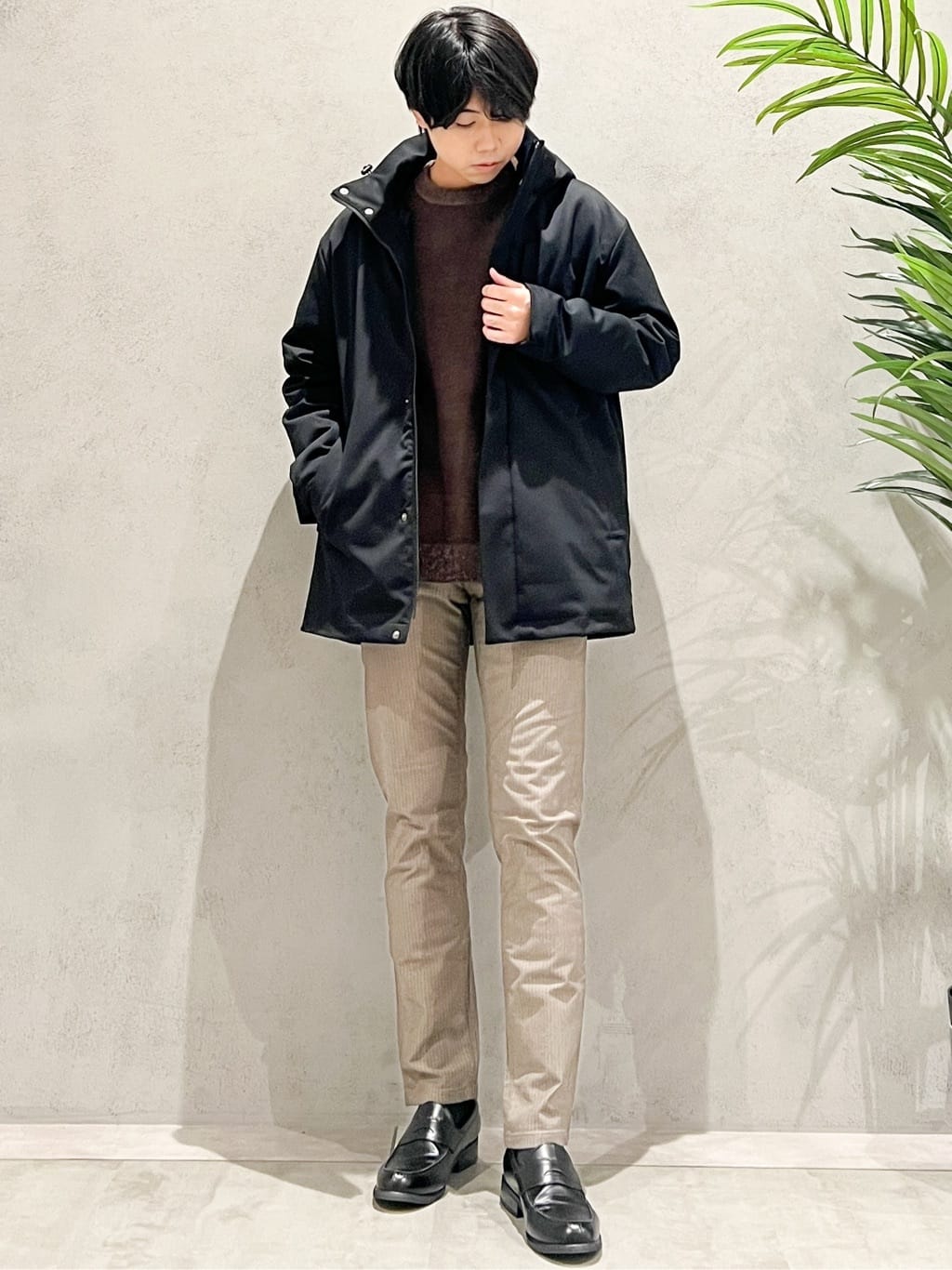 SHI-MAさんの「THE SHOP TK｜【3WAY】中綿ライナー付き カルゼコート　洗濯機OK/ON・OFF対応」を使ったコーディネート