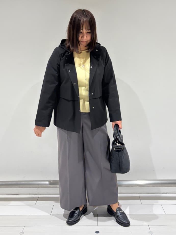 SAEさんの「Reflect｜【すっきり見え／フード取り外し可／通勤におすすめ◎】ライティアウター」を使ったコーディネート