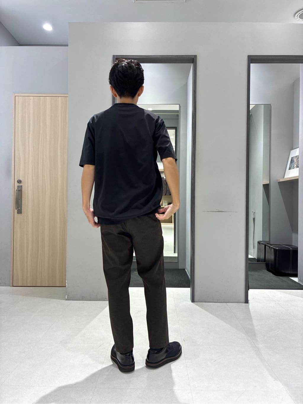 わいずみさんの「TAKEO KIKUCHI｜【None Of Stress】アクティブジャージ 千鳥 ジャケット」を使ったコーディネート