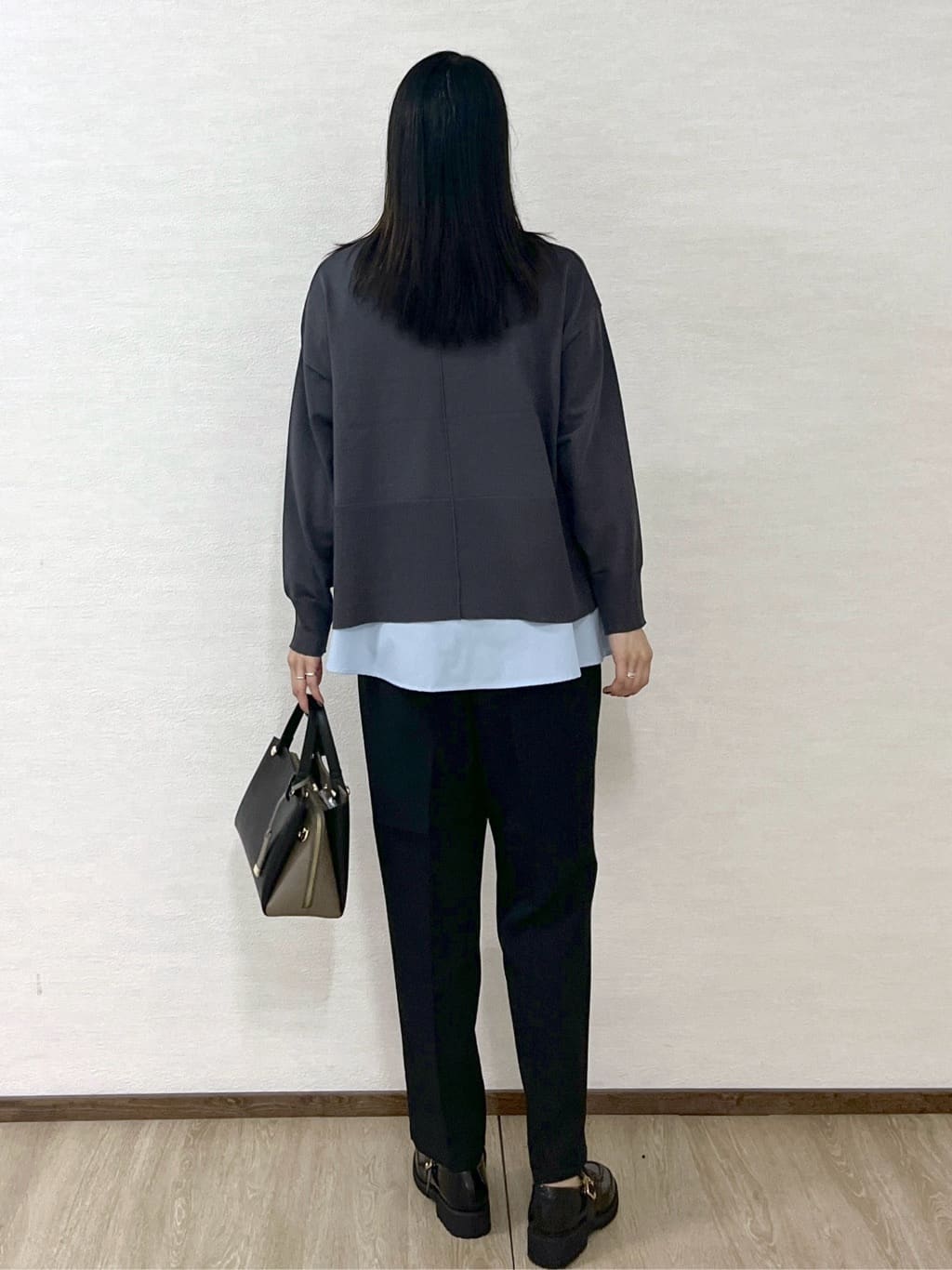 sachikoさんの「OPAQUE.CLIP｜《ツインセット》リラクシーサイドスリットニット&times;ドッキングタンク【洗濯機洗い可】」を使ったコーディネート