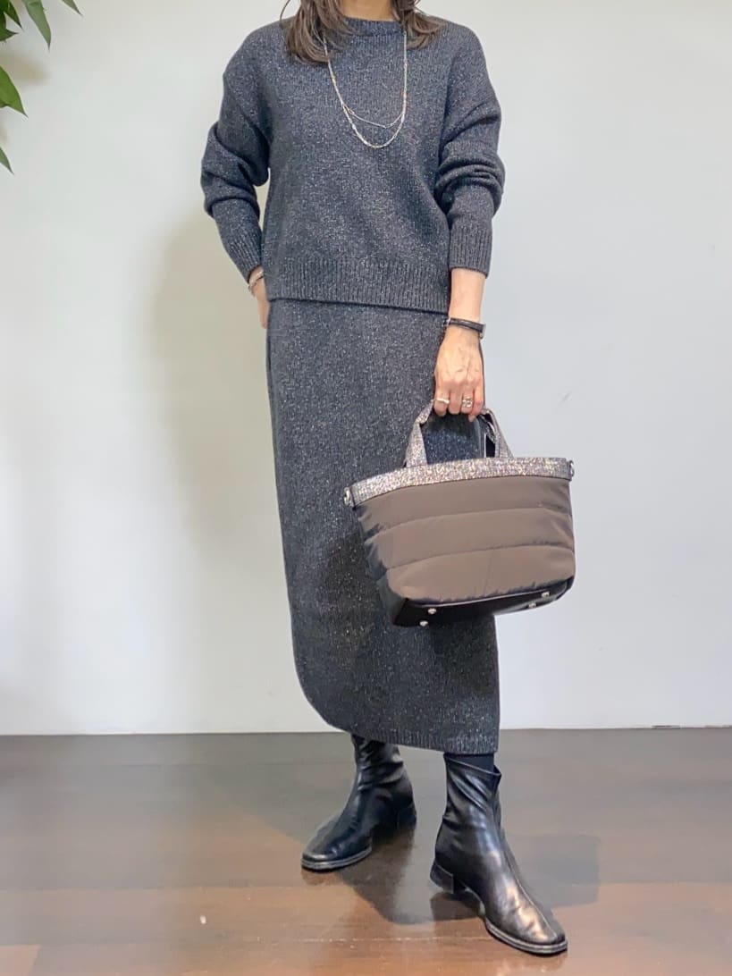 tomoさんの「UNTITLED｜【はっ水機能/フード取り外し可/防寒】ロングダウンコート」を使ったコーディネート