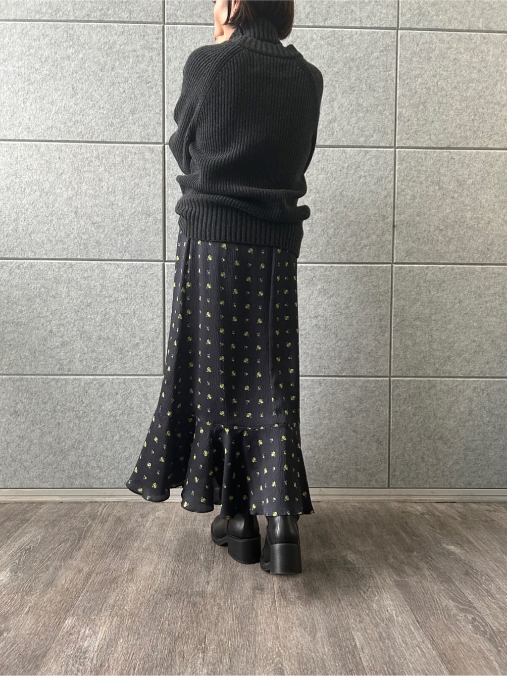 yukoさんの「CODE A｜dual form zip knit」を使ったコーディネート