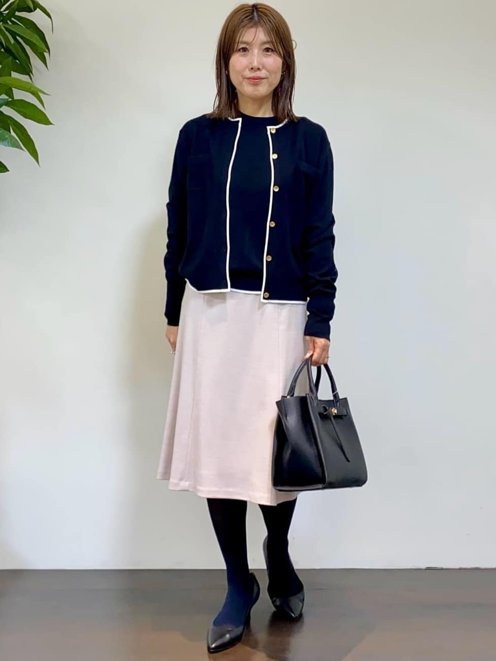 tomoさんの「UNTITLED｜【日本製／2WAY衿】スタンドカラー ロングコート」を使ったコーディネート